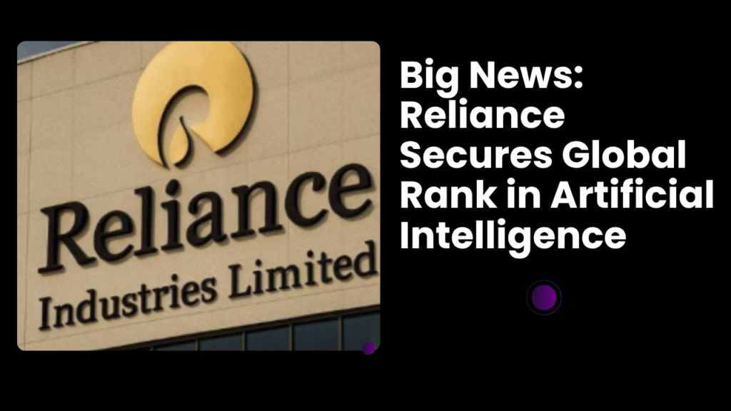 Big News: Reliance